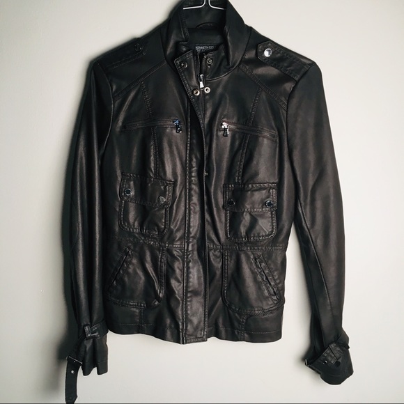 Kenneth Cole Reaction Black Jackie Size Small - Picture 1 of 8